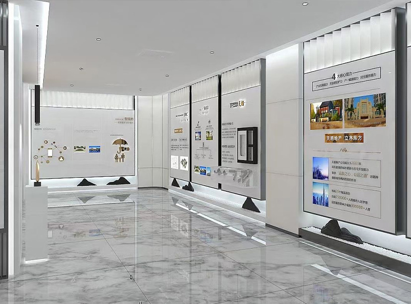 展厅设计-办公室设计-房间展厅墙(图3)